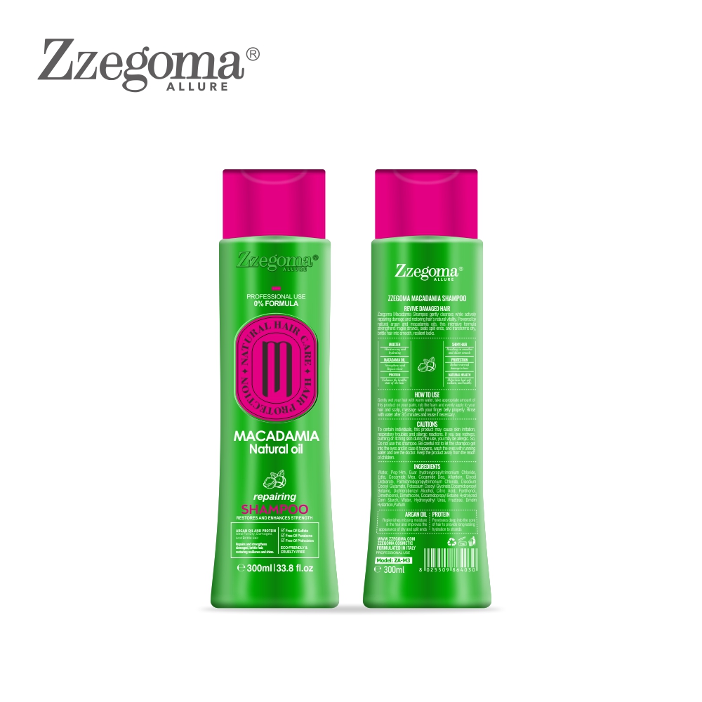 Zzegoma Macadamia Shampoo, 300ml
