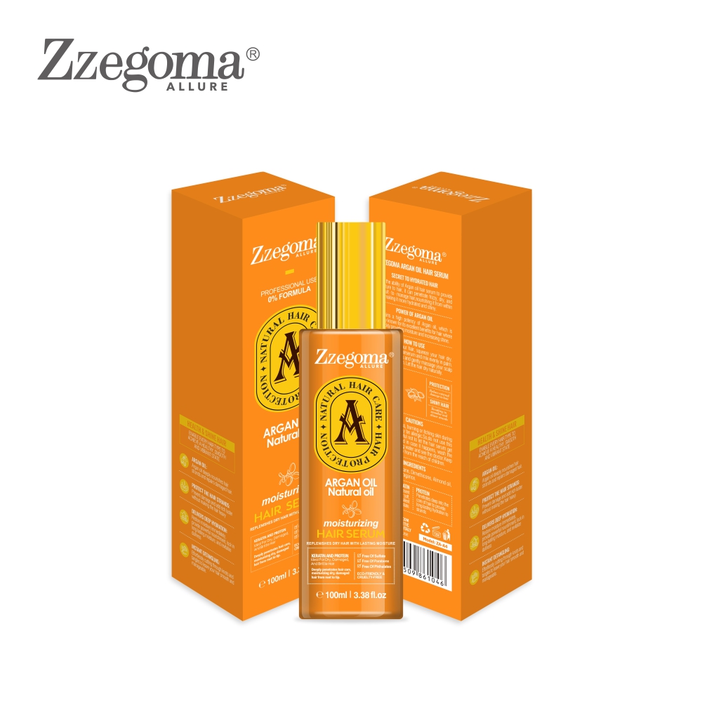 Zzegoma Argan Oil Hair Serum, 100ml