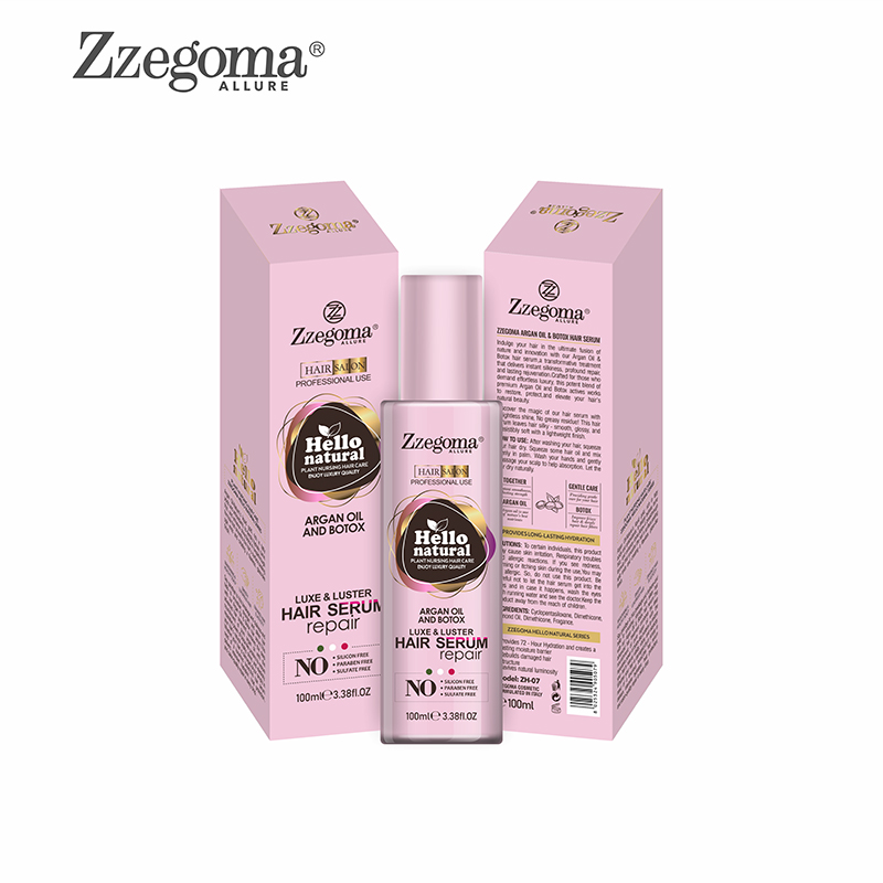 Zzegoma Argan 0il & Botox Hair Serum ,100ml
