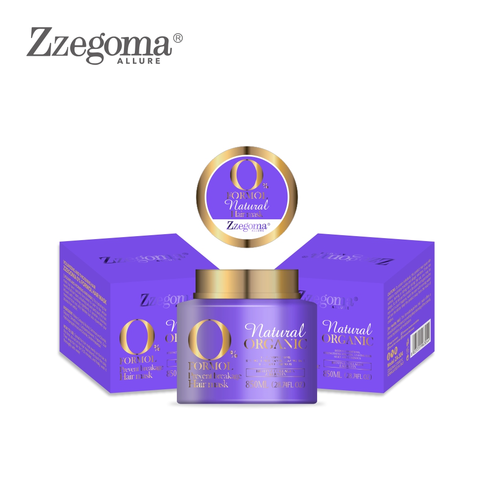 Zzegoma 0% Formol Hair Mask, 850ml