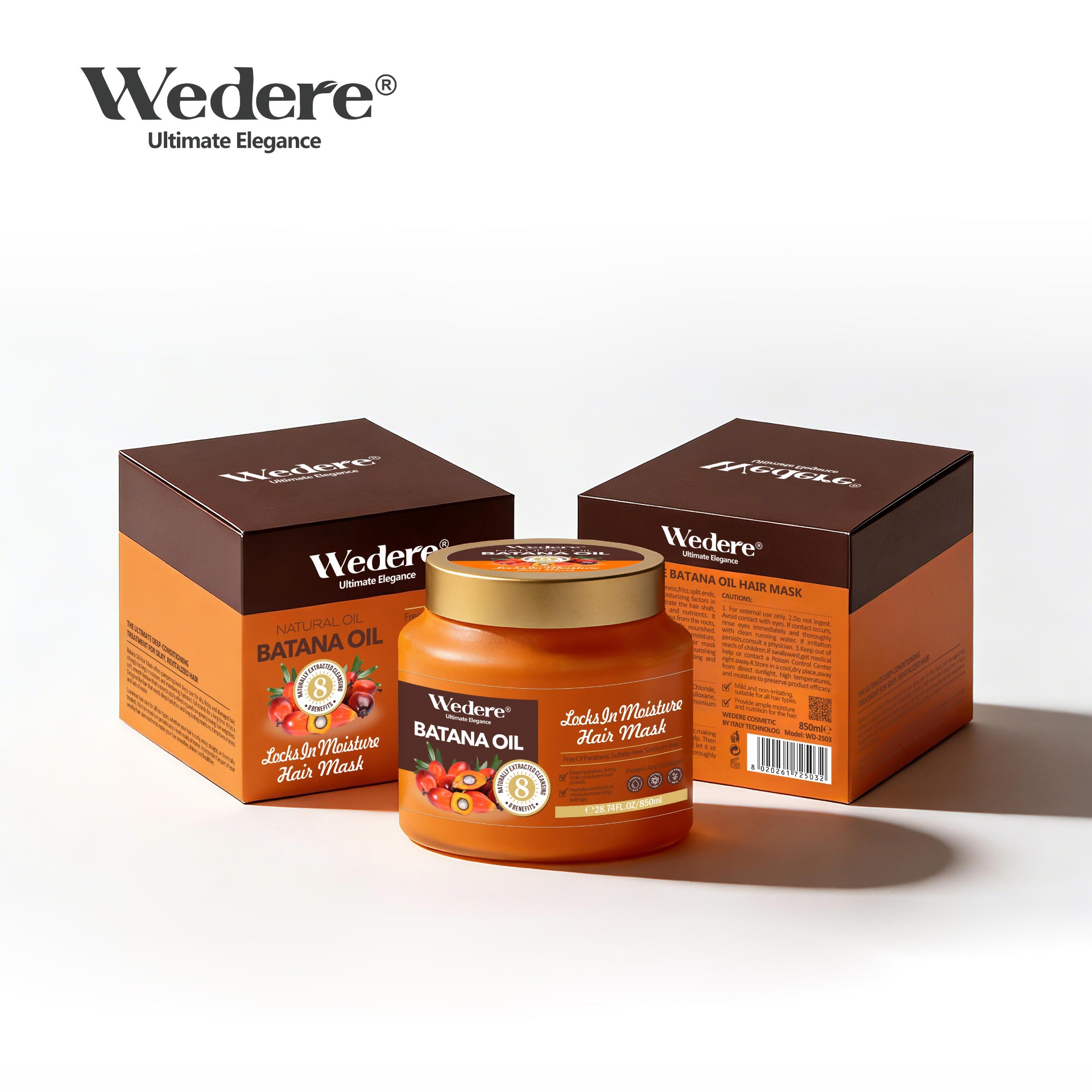 Wedere Batana Oil Hair Mask,850ml