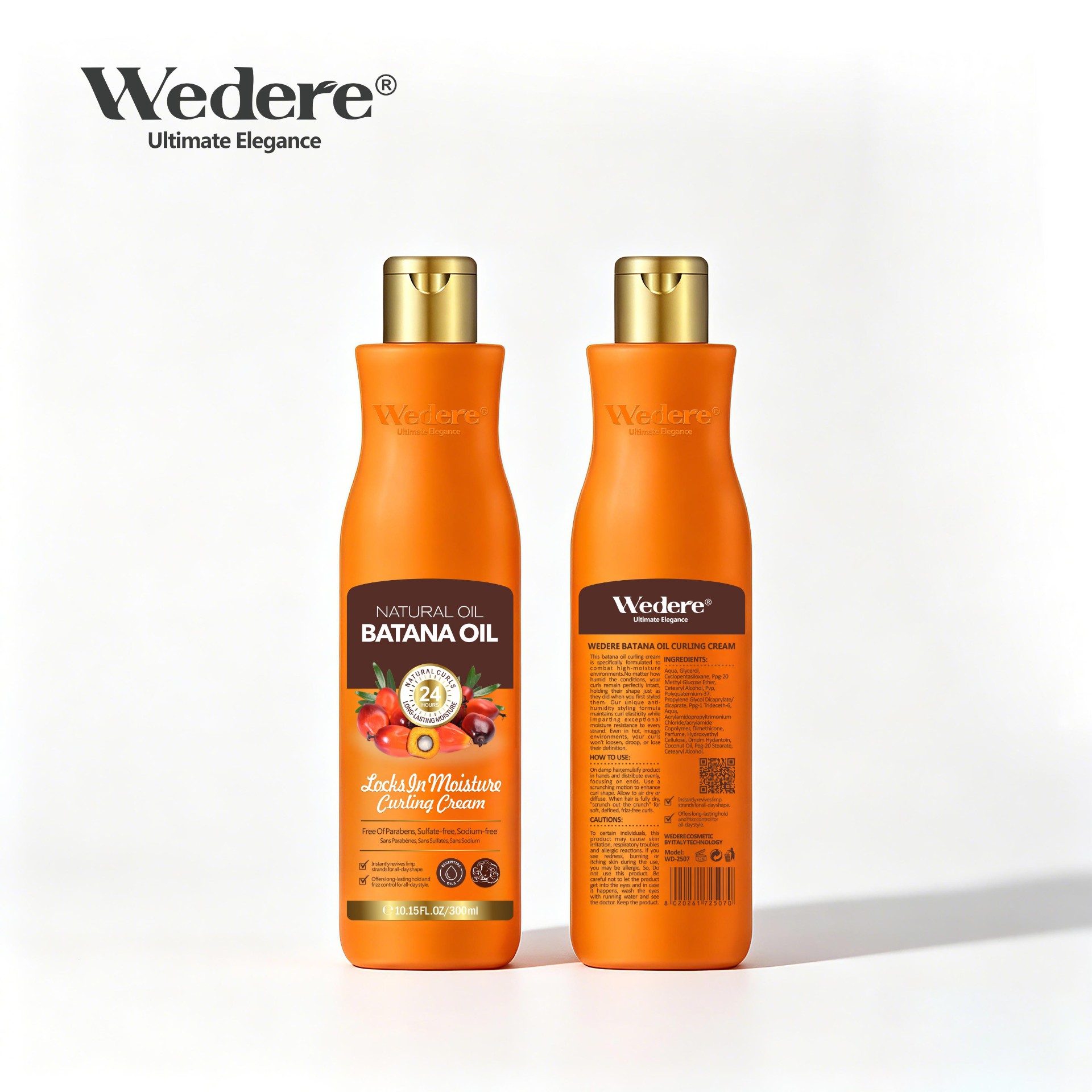 Wedere Batana Oil Curling Cream,300ml